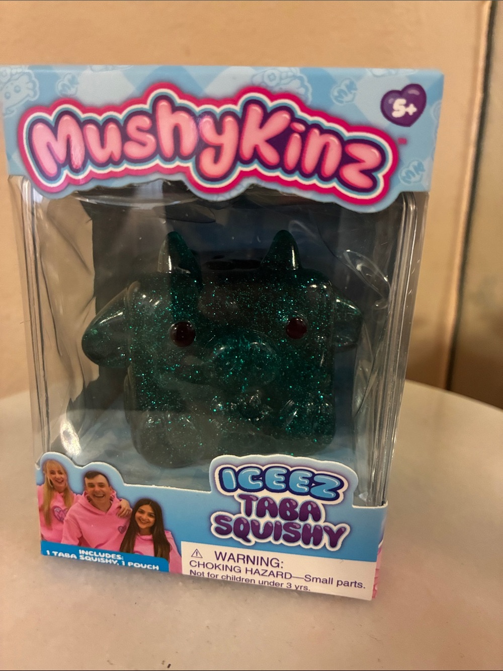 Iceez Taba Squishy - Teal Glitter